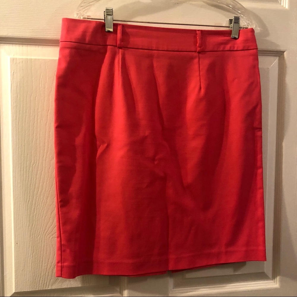 Pink Salmon Color Skirt
